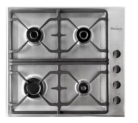 Anafe FLORENCIA FLOR 6748I  De Empotrar Multigas Acero