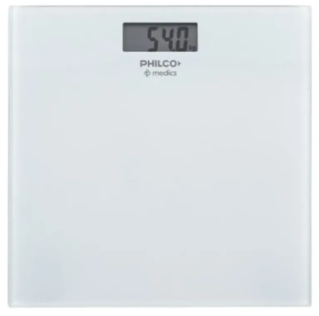 Balanza PHILCO BAP2011PI Digital Indicador de sobrepeso blanca