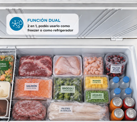 Freezer SMARTLIFE SL-CFR300WDINV Horizontal 297L Inverter
