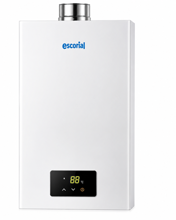  Calefón ESCORIAL CE-15L SMART Tiro Forzado Encendido Automático 15L