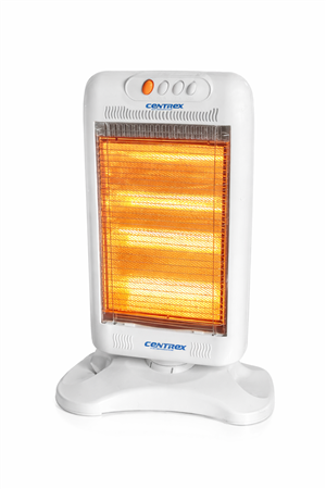 Estufa Halógena CENTREX Eléctrica 1200W 3 Niveles 