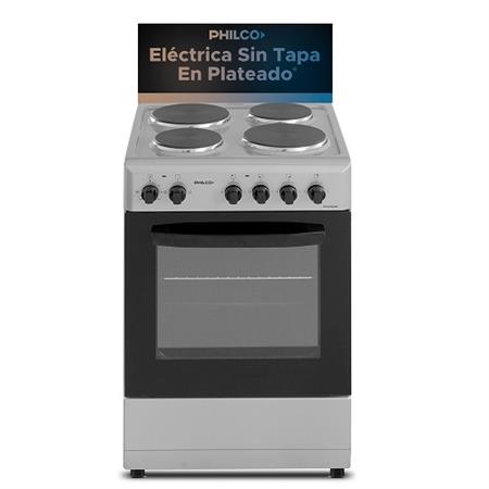 Cocina PHILCO PHCH050P Eléctrica 50 cm Anafe Plata
