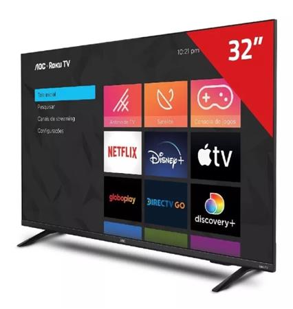 Smart TV AOC 32S5135/77G Roku HD 32" 