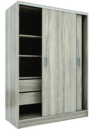 Placard ORLANDI SUAVE 3173 2 Puertas Corredizas 1.24 Mts Abedul  