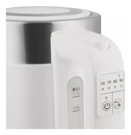 Pava Eléctrica Digital ATMA PEAT21WDP  1.7 L Blanca 