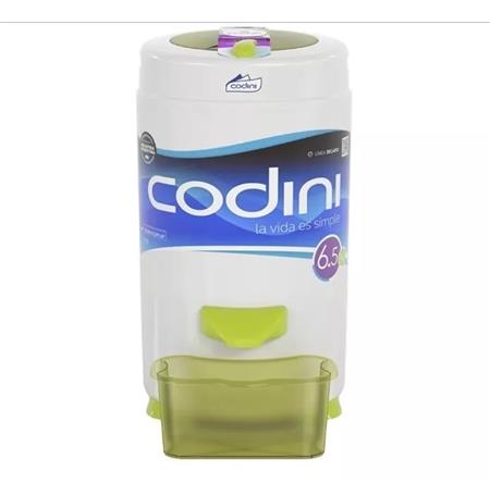 Secarropas CODINI IV61 INNOVA 6.5 Kg Verde Con Recipiente