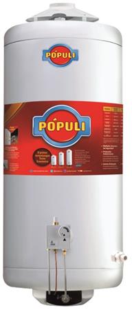 Termotanque ECOTERMO POPULI 70 a GN 70 Lts Superior de Colgar