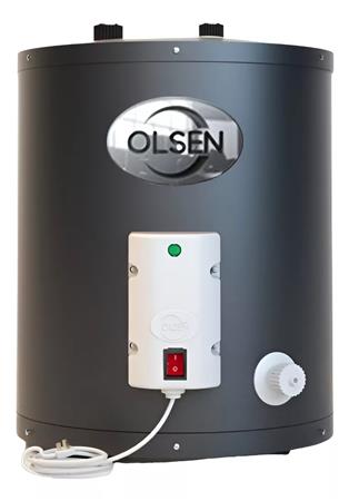 Termotanque Eléctrico OLSEN TEV55CN 55 Litros Carga Superior Negro
