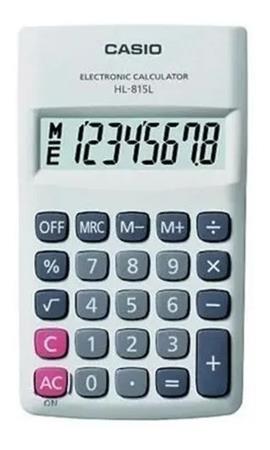 Calculadora CASIO HL-815L-WE  Bolsillo Tipo Portátil