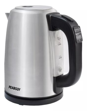 Pava PEABODY PE-DK1850 Eléctrica Digital 1.7 Lts Inox