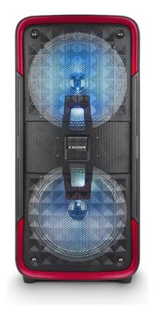 Parlante CROWN MUSTANG Atomic 8 Portátil Bluetooth Luces Led 