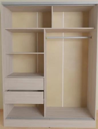 Placard ORLANDI SUAVE 3160 2 Puertas Corredizas 1.38 Mts Wengue