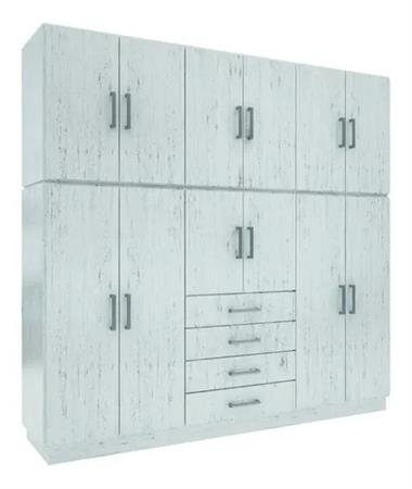 Placard ORLANDI 3553 2 Cuerpos 12 Puertas Venecia 2.12Mts