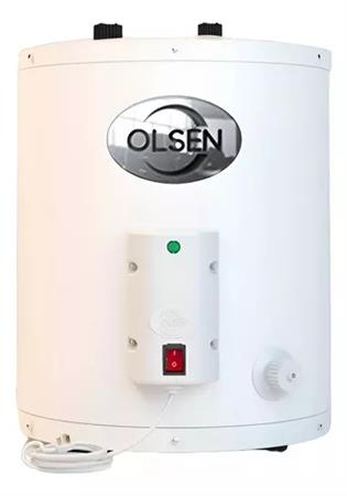 Termotanque Eléctrico OLSEN TEV55B 55 Litros Carga Superior Blanco 