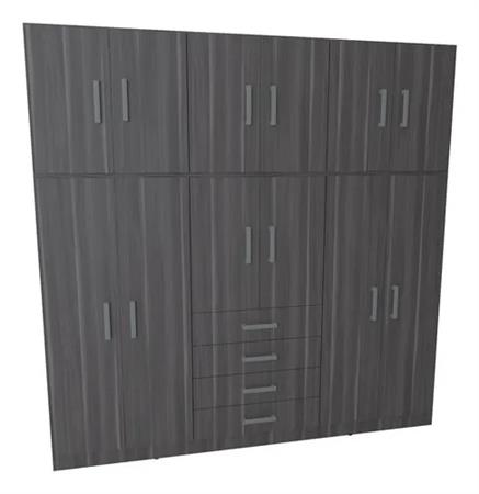Placard ORLANDI 3550 2 Cuerpos 12 Puertas Linosa 2.12Mts