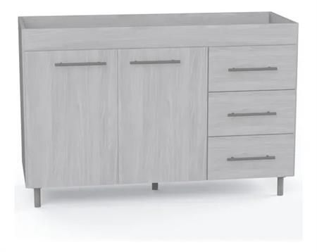 Bajo Mesada ORLANDI 3030 1.20m Jacaranda (Sin Bacha)