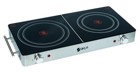 Anafe SIKLA ESJ102 Vitrocerámico de 2 H 3000W