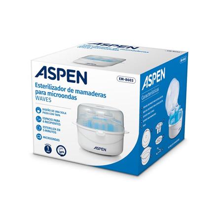 Esterilizador de Mamaderas ASPEN EM-8603 Para Microondas Waves