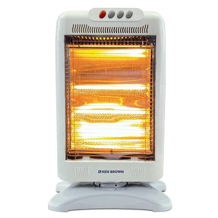Estufa Halógena KEN BROWN KB-2003 1200W con Giro y Corte de Seguridad