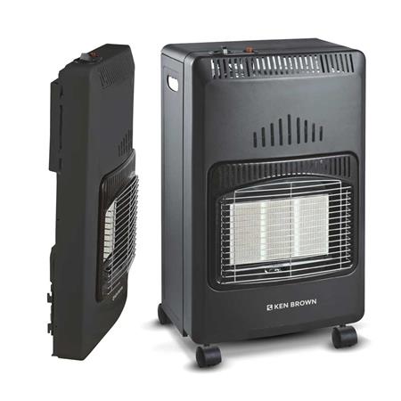 Estufa KEN BROWN GA-400 Garrafera Plegable Encendido Piezoeléctrico 4200Kcal