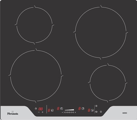 Anafe FLORENCIA FLOR 6889EI Eléctrico Inducción Touch Inox
