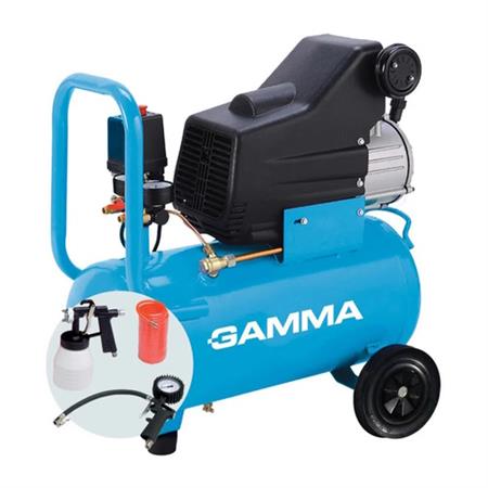 Compresor GAMMA G2851KAR De Aire 2.5HP 50 LTS Celeste
