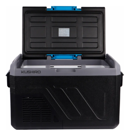 Heladera Portátil Freezer KUSHIRO 12v-220v 25l Color Negro