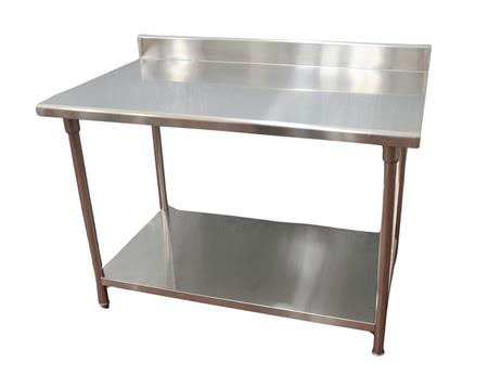 Mesa De Trabajo Gastronómica MORETTI  Acero Inoxidable 140cm