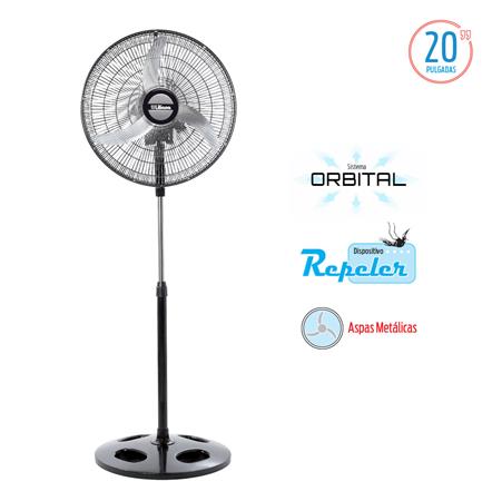 Ventilador LILIANA VPM2016 de Pie 20' 90w Orbital Repeler