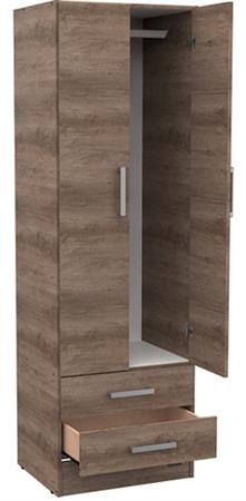 Placard MOSCONI 55618 DAKAR 22 181×57×46 cm Nebraska Gris
