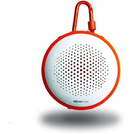 Parlante BOOMPODS FUSION Bluetooth A prueba de Agua White-Orange