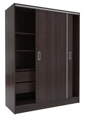 Placard ORLANDI SUAVE 3170 2 Puertas Corredizas 1.24 Mts Wengue