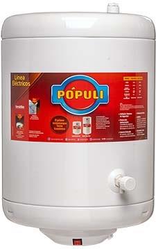 Termotanque ECOTERMO POPULI ELEC53LPCI 49 Lts Eléctrico Inferior 