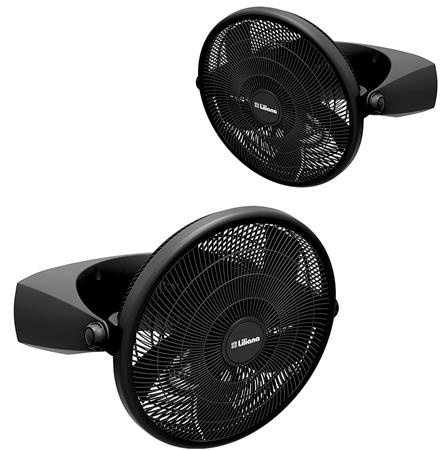 Turbo Ventilador LILIANA VTF18P 18" 75w Reclinable con opción de fijación a pared