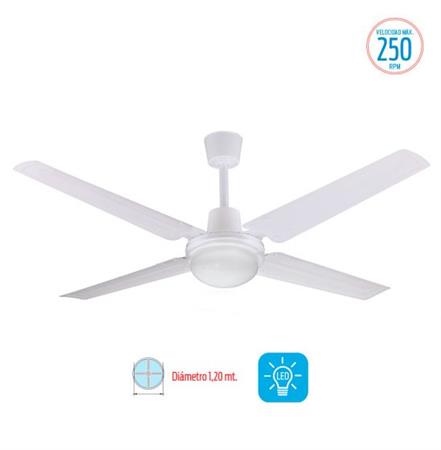 Ventilador LILIANA VTHB114 De Techo Con Luz 65w