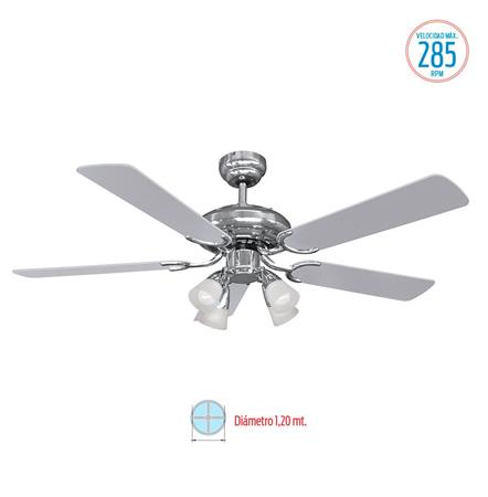Ventilador LILIANA VTHM415 De Techo Con Luz 80w