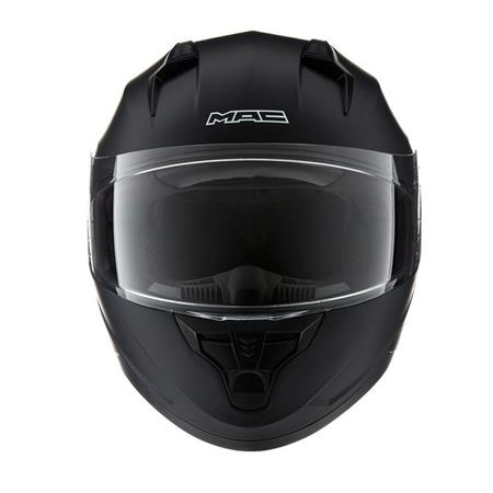 Casco integral MAC BASS M67 Solid Mate Negro M