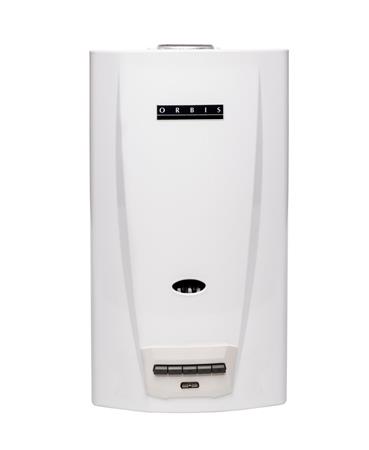 Calefón ORBIS 315KNO 14 Lts Tiro Natural Botonera Gas Natural
