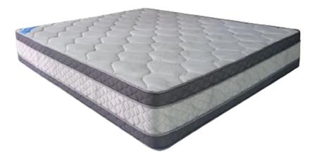 Colchón y Sommier TOPACIO MARFIL PLUS 160X200x30cm Super Queen Size