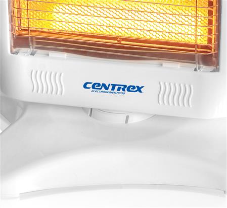 Estufa Halógena CENTREX Eléctrica 1600W 4 Niveles