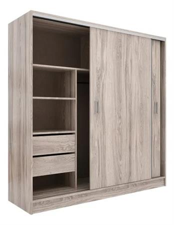 Placard ORLANDI SUAVE 3153 2 Puertas Corredizas 1.80 Mts  Abedul