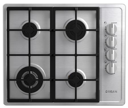 Anafe DREAN AGDR60EIA Gas 60 cm Acero Inoxidable
