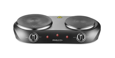 Anafe PHILCO 94ANPH2RBP eléctrico 2 Hornallas 2500w