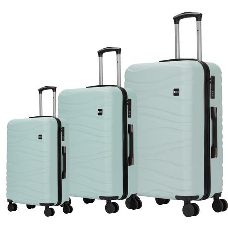 Valijas ZOM Wavy ZL-S052LG Blue Set x 3