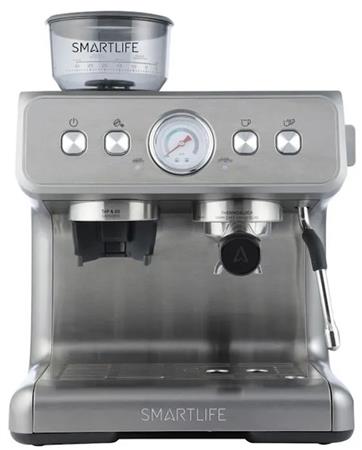 Cafetera SMARTLIFE SL-ECG5020 Expresso Molinillo Filtro Permanente 2 Lts