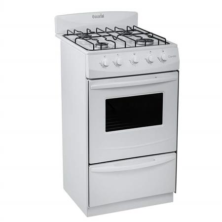 Cocina ESCORIAL CANDOR S2 51 cm Respaldo Extraible Gas Envasado