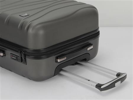 Valijas ZOM Wavy ZL-S052DK Carbono Set x 3
