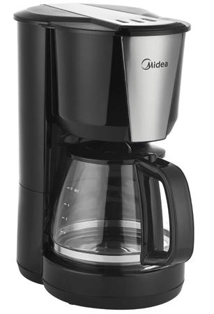 Cafetera MIDEA CM-M112BAR1 Eléctrica Filtro permanente 1,25 Lts Negra