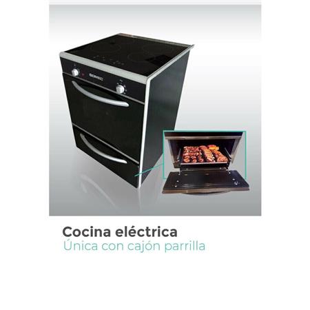 Cocina DOMEC CVN562 51065 Eléctrica Vitrocerámica 56 cm