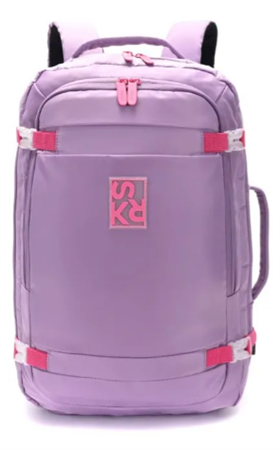 Mochila De Viaje SKORA 40656 18 Pulgadas Portanotebook Usb Violeta